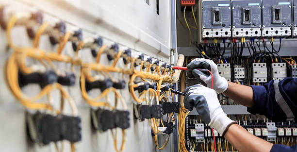 Professional Electrician technician working in Wheaton, MD